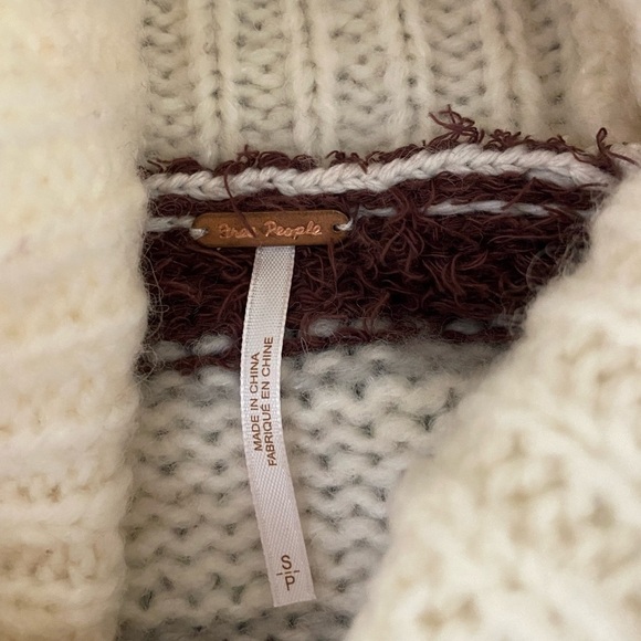 New Free People Check Me Out Pullover Sweater - Picture 7 of 9